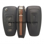 3 button New Ford modified folding flip remote key shell