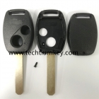 2 button for Honda with chip groove