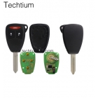 KOBDT04A Chrysler 2+1 button remote key 315Mhz