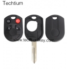 Ford 4 button remote key shell