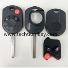 for Ford 3 button remote key shell