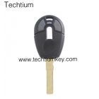 Fiat 2 button remtoe key shell