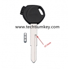 Motorcycle Key Shell for Honda black colour