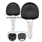 Transponder key shell for Chevrolet with right blade without Screw