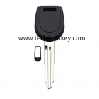 Transponder key shell for Mitsubishi Lancer with Right blade without screw