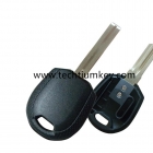 For Kia transponder key shell with middle groove blade NO logo