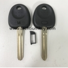 Transponder key shell for Kia