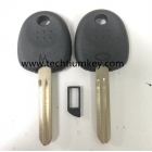 Transponder key shell for Kia