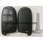 3+1 button for Fiat key shell with SIP22 Blade