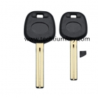 Transponder key shell for Toyota