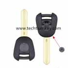 Motorcycle Key Shell for Honda black colour