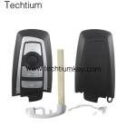 BMW 4 button F series key shell with blade