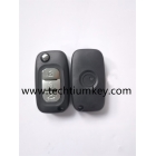 3 button smart key shell