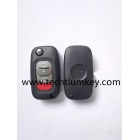 3+1 button smart key shell