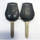 Nissan 2 button key shell