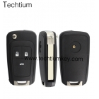 3 button Buick remote key shell