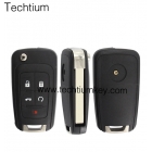 5 button Buick remote key shell