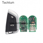 BMW 3 button remote key for 2014 car 315Mhz with 7945&ID49 chip FCC:NBGIDGNG1
