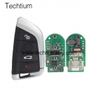 BMW 4 button remote key for 2014 car 315Mhz with 7945&ID49 chip FCC:NBGIDGNG1