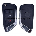 3+1 button for Chevrolet remote key shell