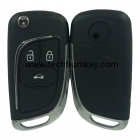 3 button for Chevrolet remote key shell