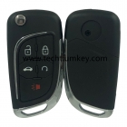 3+1 button for Chevrolet remote key shell