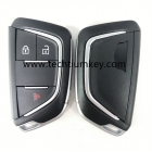 New upgrade modified 2+1 button smart key shell for Cadillac