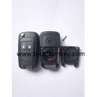 Opel 2+1 button flip key shell