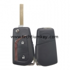 toyota 2 button key shell