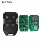 315Mhz 46 chip FCC:HYQ1AA Chevrolet 5+1 button smart key shell
