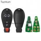 433Mhz ID46&7953 Chip (FCC ID:5026591AK IYZ-C01C/M3N5WY783X) for Chrylser/Jeep/Dodge 4+1 button remote key