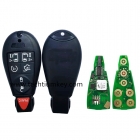 433Mhz ID46&7953 Chip (FCC ID:5026591AK IYZ-C01C/M3N5WY783X) for Chrylser/Jeep/Dodge 6+1 button remote key