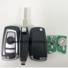 for BMW EWS 315Mhz 4 button Folding Flip remote key with 7935 chip