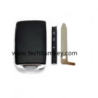 3 button smart key for Mazda with Emergercy key with Sedan button