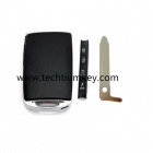 4 button smart key for Mazda with Emergercy key with Sedan button and hold words