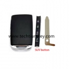 4 button smart key for Mazda with Emergercy key with SUV button and hold words