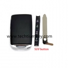 4 button smart key for Mazda with Emergercy key with SUV button and hold words