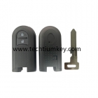 #2 blade 2 button smart key shell for Toyota Rush