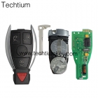 BE=BGA=NEC Benz 315Mhz 3+1 button remote key with panic button (315Mhz 2 batteries)can be programmed repeatly