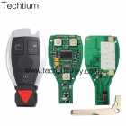 BE=BGA=NEC Benz 315Mhz 3+1 button remote key with panic button (315Mhz 1 batteries)can be programmed repeatly