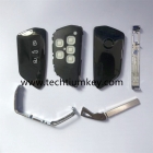 for VW Original 3 button key shell with Soft rubber key part