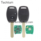 FCC ID:HLIK-1T 313.8Mhz with electronic ID46 chip for CRV 2008-2015 Honda 2 button remote key