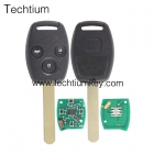 FCC ID:HLIK-1T/ HLIK-2T 433Mhz for CRV 2008-2015 Honda 3 button remote key