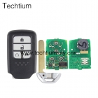 433Mhz CIVIC with 47 chip FCC:KR5V2X (Civic 72147-TEX-Z01) Honda 4 button smart key card