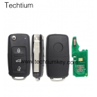 433Mhz ID46 chip VW 3 button Toureg remote key