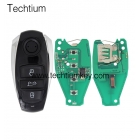 433Mhz VW Touareg 3 button smart key card