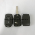 #2 blade Renault 2 button remote key shell
