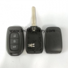 #4 blade Renault 3 button remote key shell