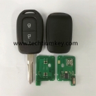 #2 blade 433Mhz with 4A chip Renault 2 button remote key