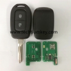 #3 blade 433Mhz with 4A chip Renault 2 button remote key